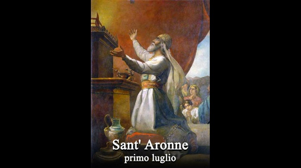 SantoDiOggi's tweet photo. Oggi si celebra: Sant' Aronne https://t.co/YeJ319vMGo 
#santodelgiorno #chiesacattolica #1luglio2026 #santaronne https://t.co/lcXicqCYb6