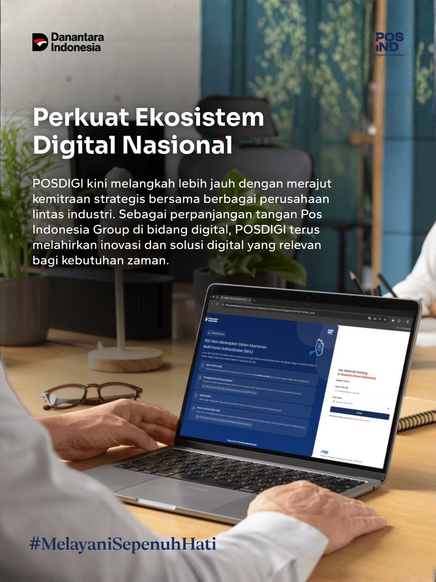 PosIndonesia's tweet photo. SahabatPos sudah tahu belum?
Ternyata PosIND memiliki anak perusahaan yang fokus pada pengembangan teknologi dan solusi digital loh 👨‍💻✨

Yuk Kenalan dengan POSDIGI!  #PosIND #Danantara #MelayaniSepenuhHati #POSDIGI #SolusiDigital https://t.co/p2nMstrHmX