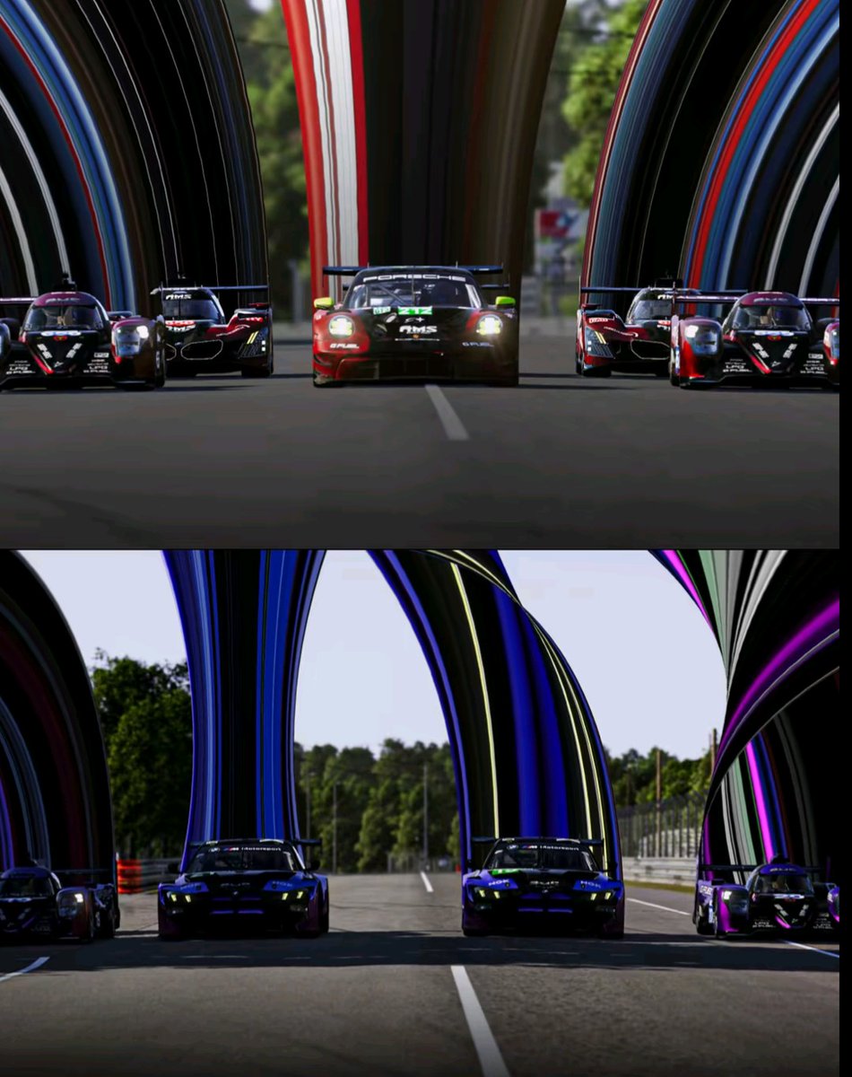 Alien_MSports's tweet photo. Returning to Le Man's in new colours & more speed. 👽❤️
10 crew 👇🏻
6x Main Team (Saturday) ❤️
4x Academy (Sunday) 💜
🎨 | ElaraDesigns (Instagram)
#ALIENINVASION #LEMANSULTIMATE #Lemans #Win #Pixelstretch https://t.co/q8bYW7nxaW