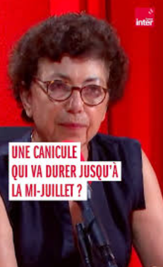 Barouwhyte's tweet photo. @YvesPDB Ce qui est sûr, c'est que chez vous, en France... les épandages ne cessent de saturer le ciel bleu azur de la France... avec en retour un effet de serre qui accentue la chaleur du sol !!!!
Vous avez au gouvernement, madame IRMA qui annonce une canicule du 6 au 14 juillet  ! 😅🤣 https://t.co/oQOqhYsnFf