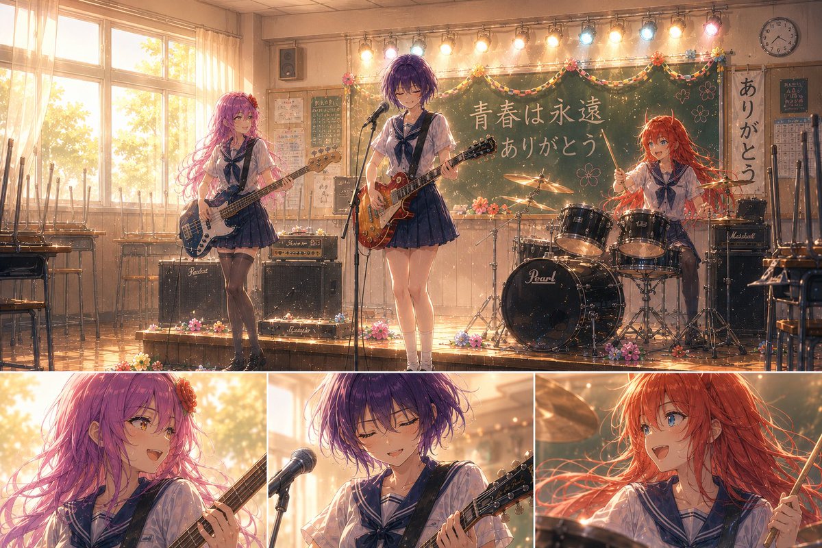 Kanon_A110's tweet photo. #青春は永遠 
#青遠春永BAND https://t.co/tNXbJqhc0w