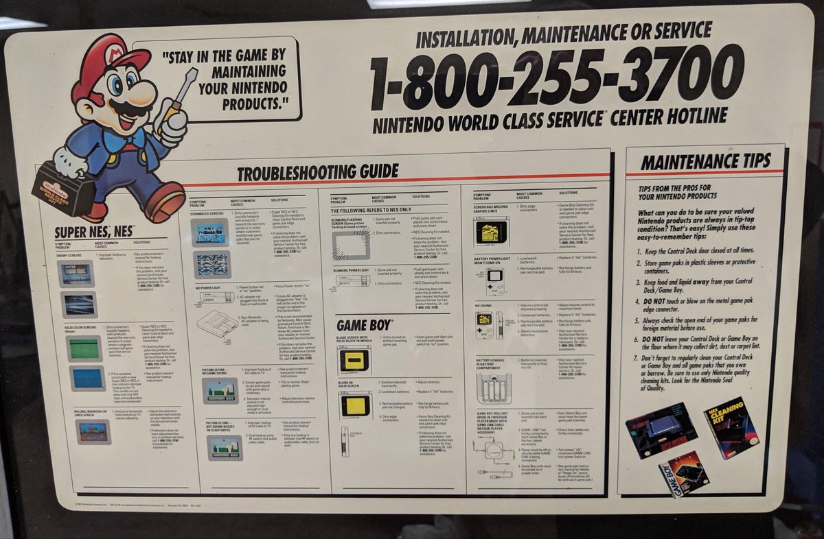 JT_3K's tweet photo. Hey @NintendoUK - it’s been 30 years of game collecting and I’m finally getting a game room to display/use (see pics not got Gameboys out yet). What’s the chance of getting an archival scan of this poster so I can print it for the wall? https://t.co/stMF90g9LO