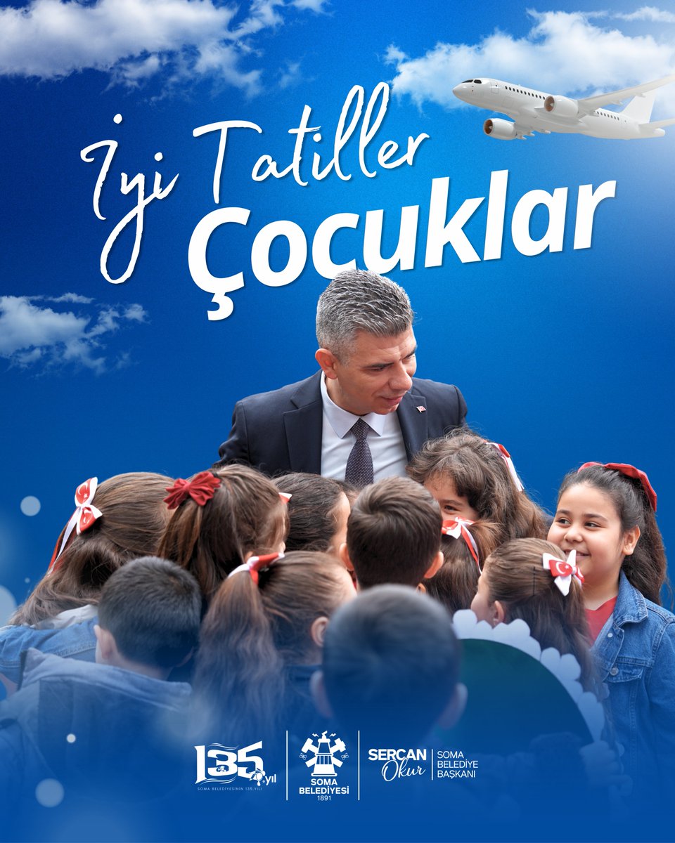 okur_45's tweet photo. Sevgili çocuklar, sevgili gençler,

Koca bir eğitim yılını geride bıraktınız. Şimdi biraz dinlenmenin, bol bol oyun oynamanın, sevdiklerinizle güzel anılar biriktirmenin zamanı. https://t.co/Gk5IFbwYeQ