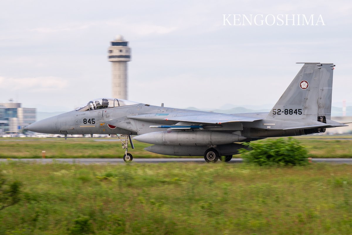 KU様確認用 宮崎県新田原基地より千歳基地に展開した第305飛行隊F-15Jを少し流して