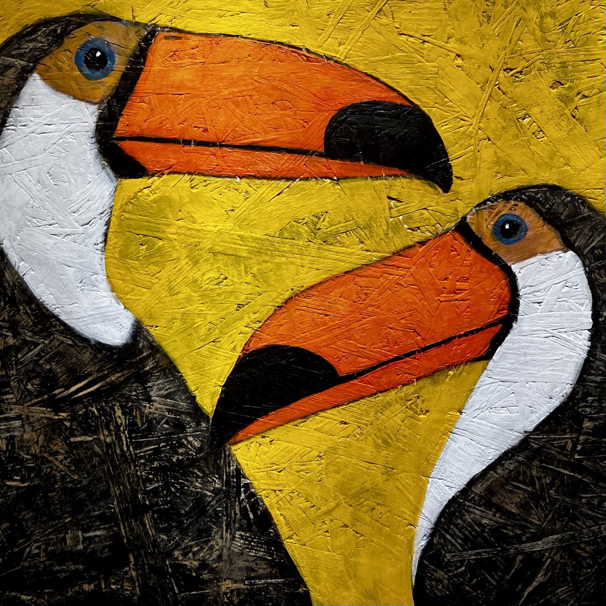 HAKUpainting's tweet photo. 【オニオオハシ】【toco toucan】

#painting #drawing #illustration #acrylicpainting #animalart #動物絵画  #HAKU https://t.co/FHgAIDJhnK