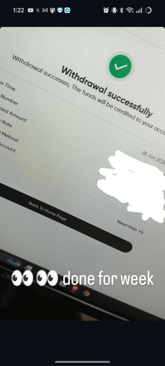 the_crtlab's tweet photo. Took only one trade this week up 3rr , followed my plan to t. C you next week guys 🫡🫡 little reward for myself 
And once again thankyou to my mentor @Romeotpt https://t.co/NhKKbO5AN5