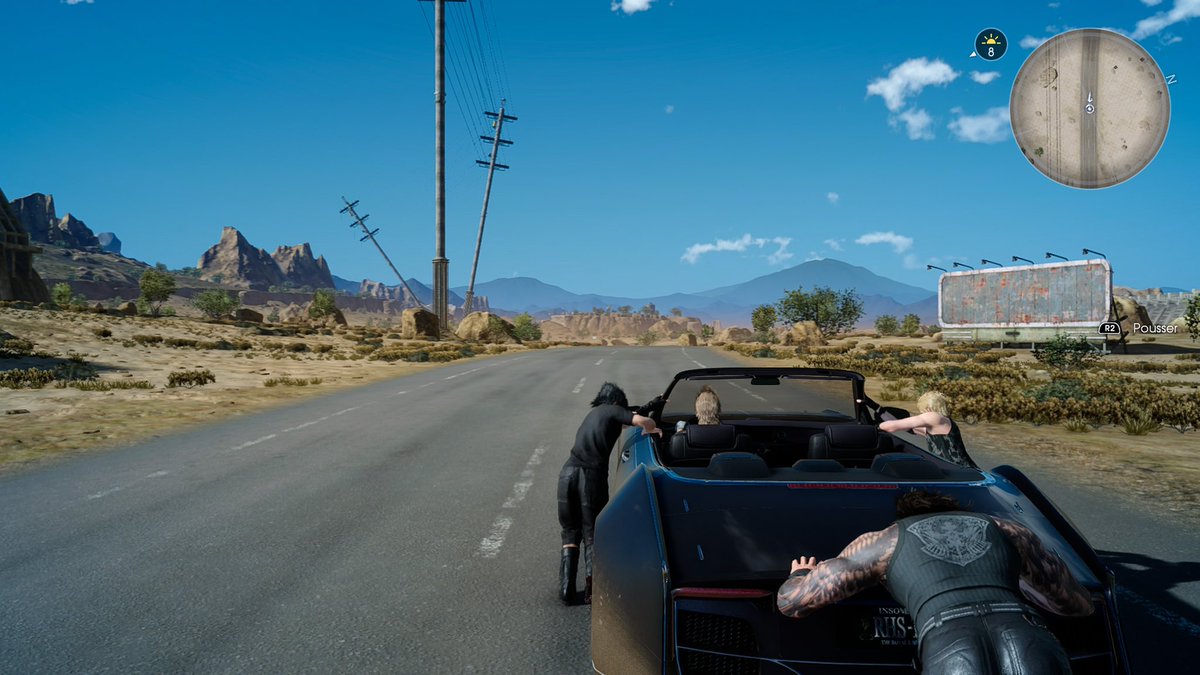 Brian_PnT's tweet photo. Ivre hier soir, et peut être à cause de la chaleur, j’ai décidé de voir si la Royal Édition de FF XV rinçait l’amertume de la version day one du jeu. https://t.co/85BW66cZot