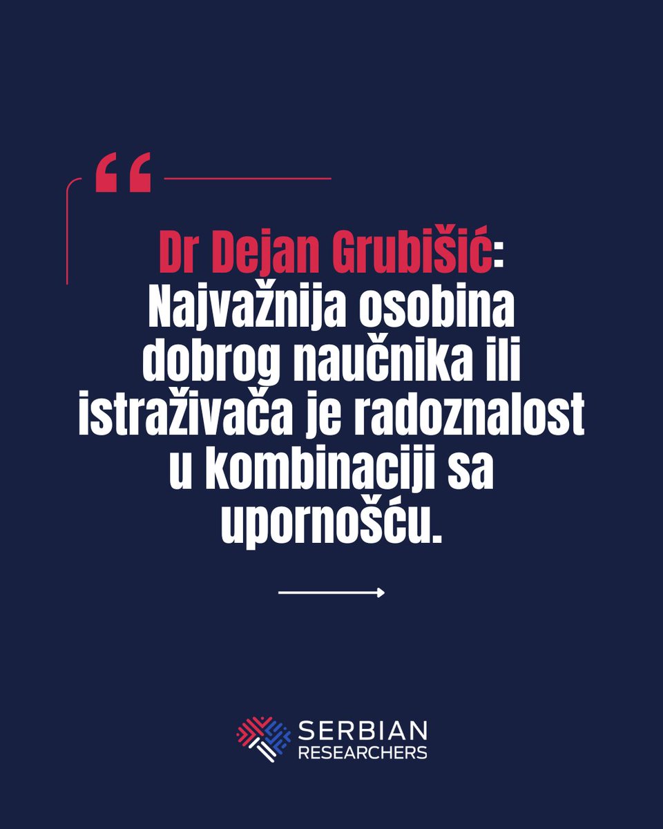 SRB_Researchers's tweet photo. Dr Dejan Grubišić za Serbian Researchers govori o svom putu od FTN-a do Univerziteta Rajs, iskustvu u Meti i Silicijumskoj dolini, kao i o tome šta je potrebno za razvoj uspešne istraživačke zajednice.

Čitajte na: https://t.co/2AvXHgTIyy https://t.co/BztOCqrWGC