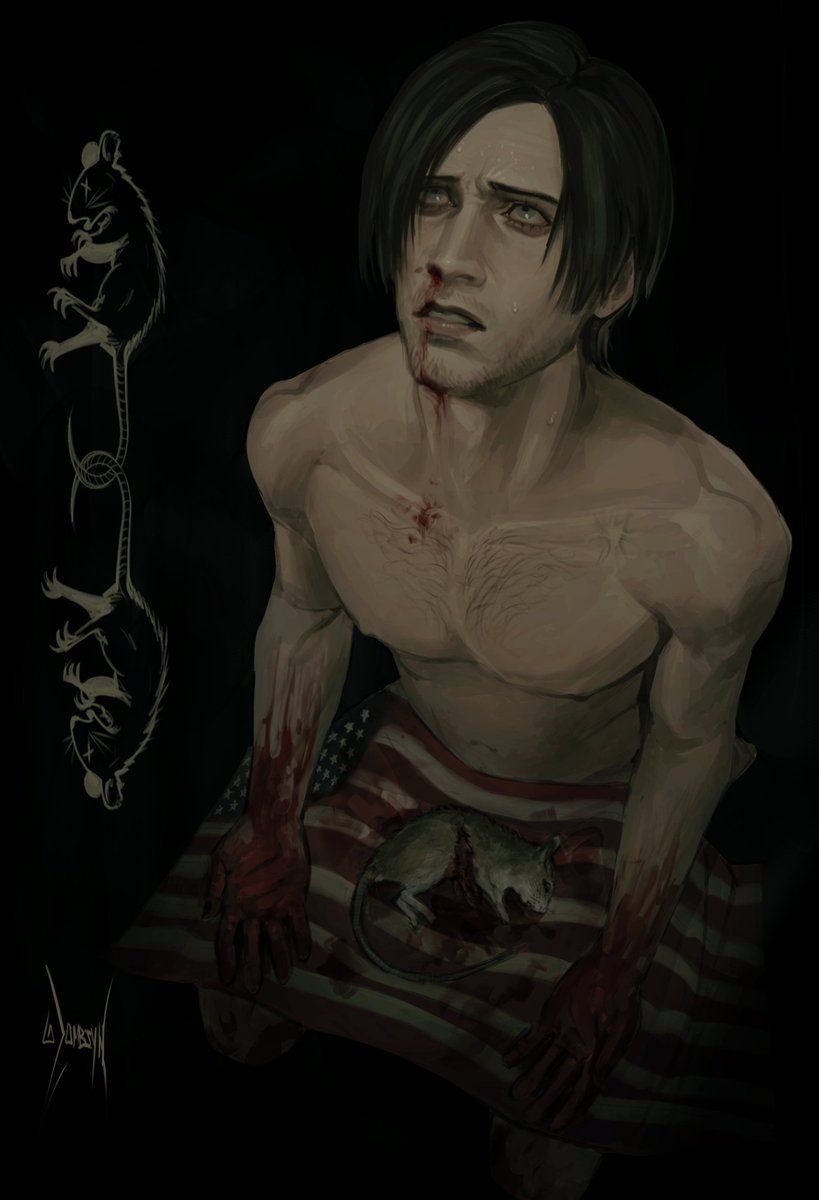 zombiyh's tweet photo. another rat fallen to disease 

#leonkennedy https://t.co/AnsbtkR2lS