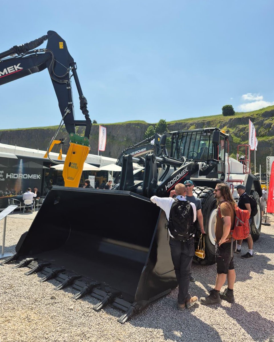 hidromek's tweet photo. Thank you for your interest in our booth at the @hillheadshow  2026.
.
Hillhead 2026 Fuarı’nda standımıza göstermiş olduğunuz ilgi için teşekkür ederiz.

#HİDROMEK #Hillhead2026 #Hillhead #işmakinesi #construction #constructionmachinery https://t.co/y59lc1WU4N