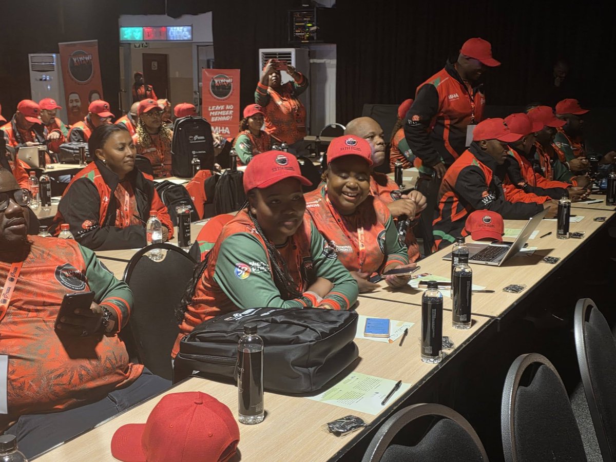 _cosatu's tweet photo. Delegates have resumed their seats in the plenary venue for #NEHAWU 13th National Congress taking place at Boksburg from today, 26 to 29 June 2026. #NehawuCongress2026 #WorkerControl #ClassWar #ClassForces #Socialism #Internationalism https://t.co/Izrr7GbWmC