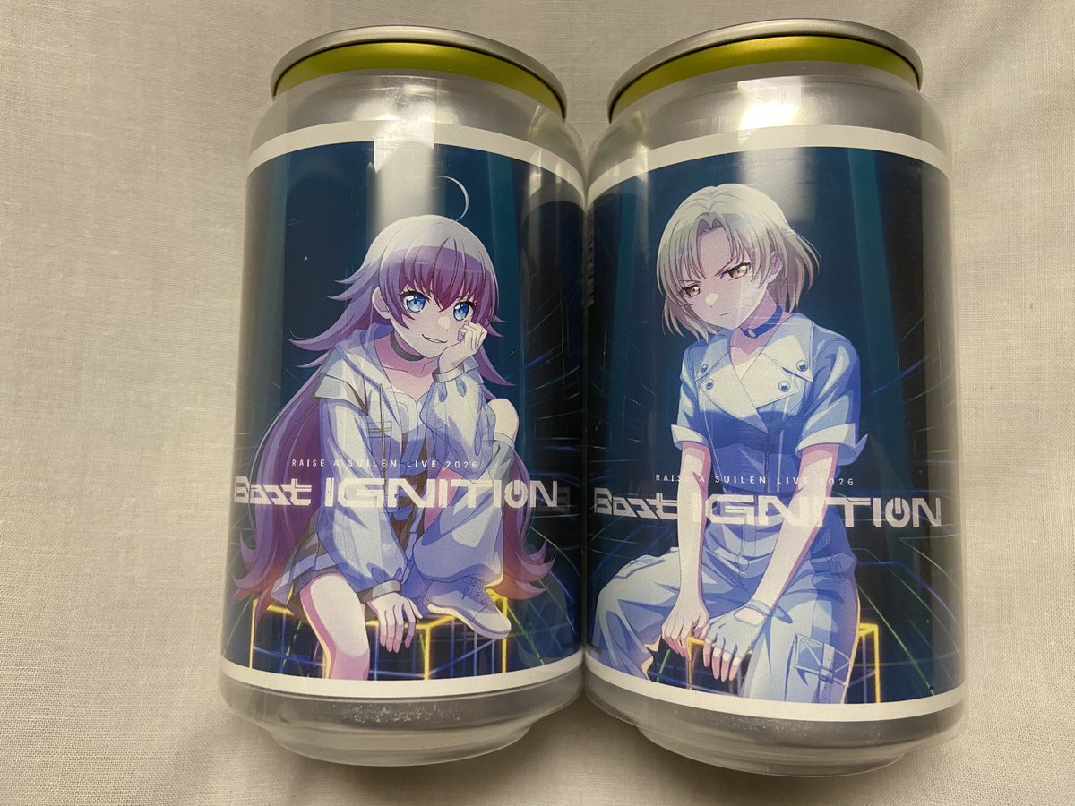 交換求め #バンドリ コラボ缶 RAISE A SUILEN チュチュ/マスキング持ち