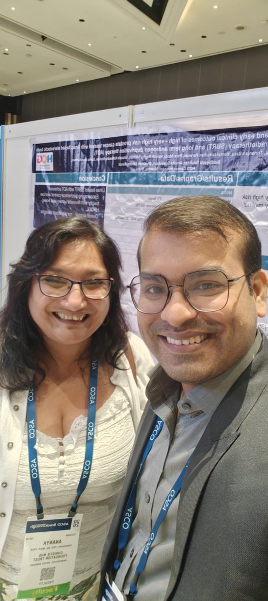 jay_sahu79560's tweet photo. ASCO Breakthrough Day 2:
I had a privilege to present a poster and got some good insights from renowned faculties.
#ASCOBT #ASCO #Prostatecancer #SBRT #EPIC
#HRQOL #ASCOBT2026 #Singapore @ASCO
@DrMLChua @drkevin_chua_lm @basu_onco79 @docpriyamvada https://t.co/F06GYa7nLd