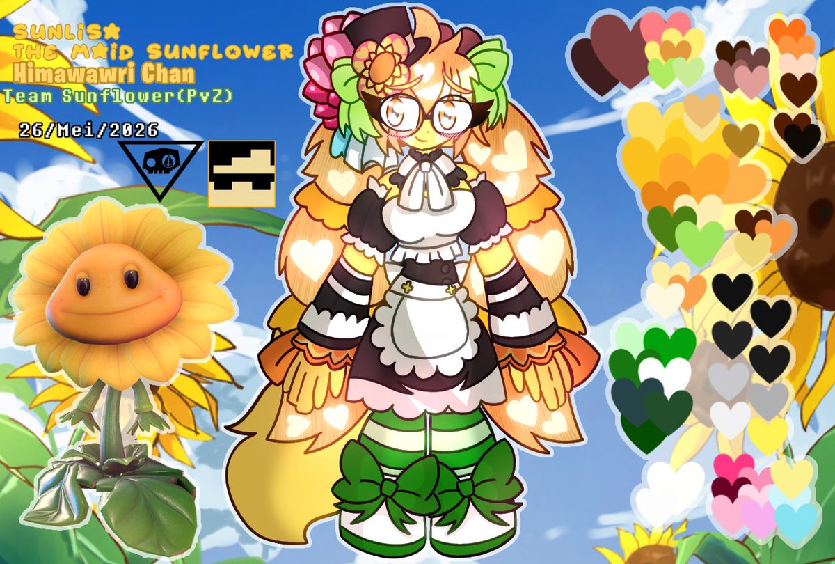 KaifahKayla's tweet photo. New Character from @ScOu_Gentai Travotski
My Style is Kayla kaniya kaifa
PlantFurries
PeasiaHuzima, ChompZakiZalaki, SunLisaHimawariChan, CactunisiFloral.
#PlantsvsZombies #PvZ #pvzart #PvZGw #PvZGw2 #PvZBFN #PvZFanart #PvZOc #PvZheroes #PlantsvsZombiesfanart https://t.co/lcVoxotKmg