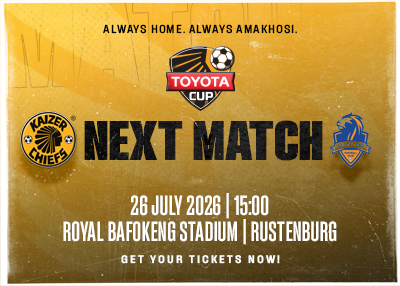 KaizerChiefs's tweet photo. Toyota Cup 2026

Tickets are now on SALE! 

🎟️https://t.co/9tj0RPlhnK

#ToyotaCup #Amakhosi4Life #KCToyota https://t.co/zw1zWsHnEo