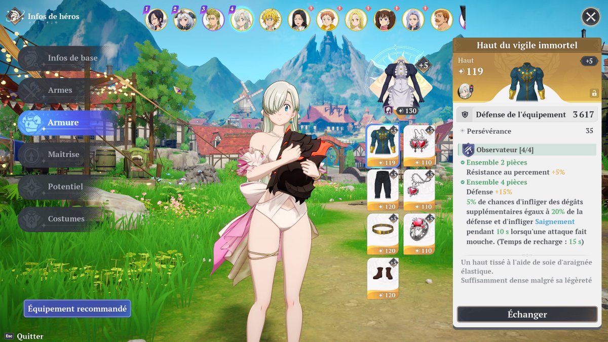 aurelosk's tweet photo. Pour les sets d'équipements à jouer sur Elizabeth. 
Vous avez 3 gros choix:
- 4 rite gravé + 3 serment éternel
- 4 observateur + 3 serment éternel
- 7 cris des âmes (si vous n'avez pas le 3 serment éternel)
Pour les deux premiers, je vous explique en dessous⬇️
1/2 #7DSOrigin https://t.co/6tK6LoExSs
