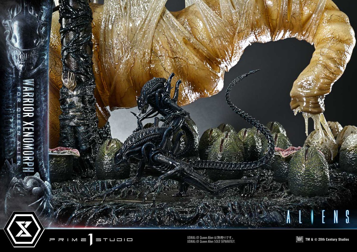 GokinMr's tweet photo. Warrior Xenomorph Ultimate Diorama Masterline da Aliens di Prime 1 Studio https://t.co/wG4HFxwgJa #QueenAlien #AlienQueen #Prime1Studio #Aliens #XenomorphQueen #HRGiger #SciFiHorror #StatueCollector #UltimateDiorama #statue #statuecollection #statuecollector https://t.co/uFF9n2244E