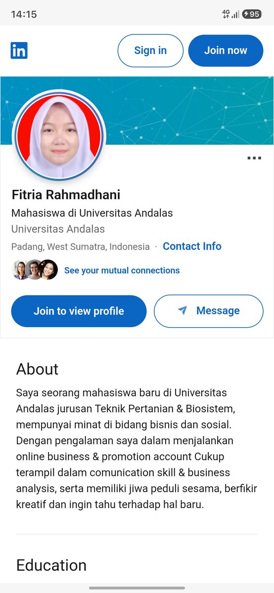ANNEWITHANE127's tweet photo. ‼️SPILL HNR JOKI TUGAS‼‼️
Nama: FITRIA RAHMADHANI 
UNIVERSITAS ANDALAS
NIM: 2311112017
TEKNIK PERTANIAN DAN BIOSISTEM (23) 
https://t.co/QX9KRdtAyz
 
KABUR GA BAYAR JOKI!!
buat temen temen penjoki lainnya hati2 ya.

#zonauang #jokitugas https://t.co/Z7mGDbTcYK