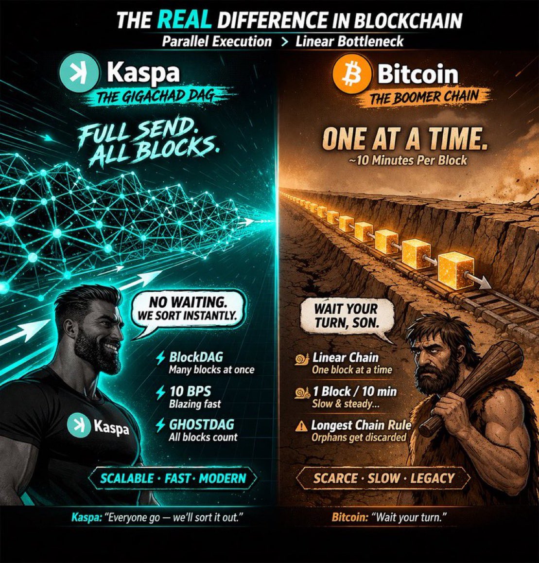 BTC_Maxi_Tears's tweet photo. @saylor Michael, I usually roast you but not today.

However, do study kaspa:native https://t.co/PPtBzTEcBF