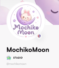 mochikomoon's tweet photo. ✦ 𝗠𝗼𝗰𝗵𝗶𝗸𝗼 𝗠𝗼𝗼𝗻 ✦

Have you followed our VGen? ૮꒰ ˶• ༝ •˶꒱ა ♡

Follow us to be notified when our artist's listings officially open! https://t.co/ygKncy9oG3