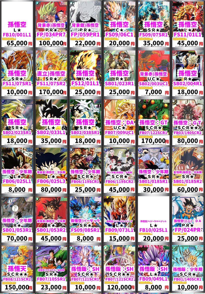 ドラゴンボールFW買取情報！ エナジーマーカー(ベジット) EM 15000