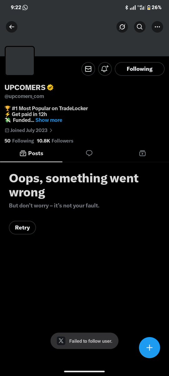 webkammy's tweet photo. @upcomers_com @Fxtyoo @prosperfx @swapped https://t.co/4D20iXBmjo