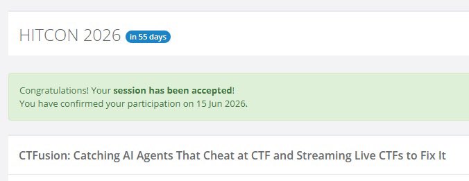 m0nd2y's tweet photo. In 2024, I went to HITCON to play CTF.

In 2026, I’m returning to HITCON as a speaker to present our accepted paper.

Excited to be back in the same community, this time in a different role.

See you at HITCON 2026! https://t.co/2iHK1siadl