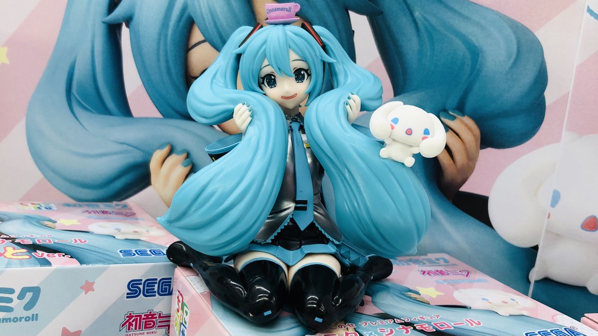 ♡景品入荷情報💙 本日、 「初音ミク×シナモロール ちょこのせ PM