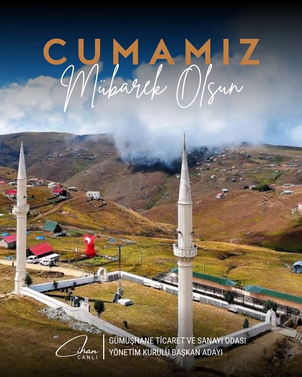 CihanCanlii's tweet photo. Cuma; rahmetin, affın ve kardeşliğin günüdür. Rabbim gönüllerimize huzur, hanelerimize bereket, ömrümüze sağlık ve afiyet nasip eylesin 🤲 

Cumamız mübarek olsun 🌙 https://t.co/7CBknRW9IK