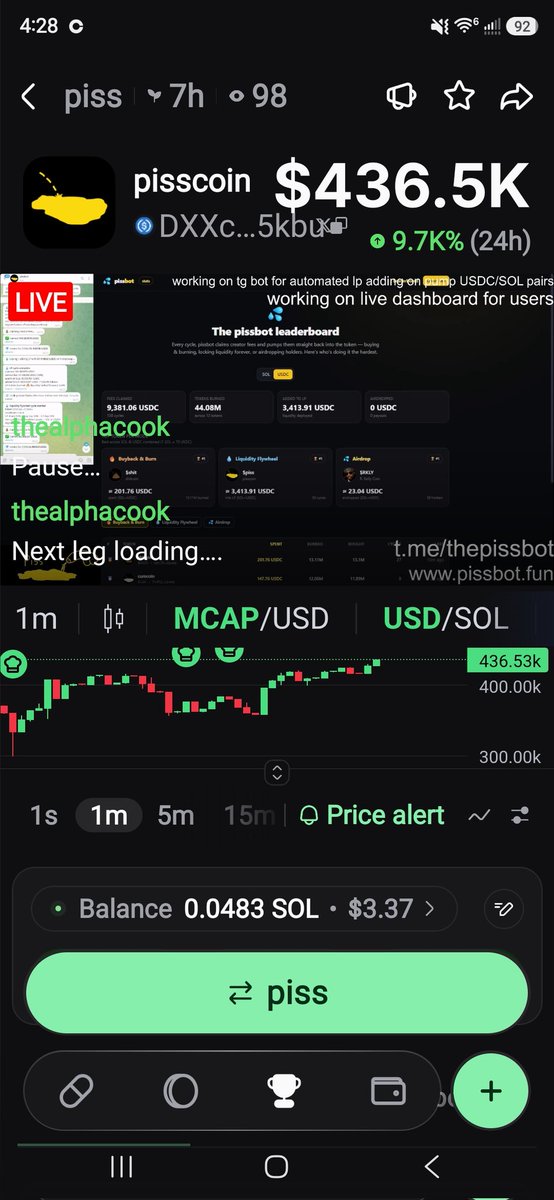 GoodKarmapump's tweet photo. Good $Karma feeds homeless people with the creator rewards, we are sitting at 11.8 k and people send pisscoin to over 400k? What are we doing? Pussing our money away? 4emP879oQe5F72ugd5GfqkV2q7j15K8XQgJfDpnCpump https://t.co/rITtupM5mF
