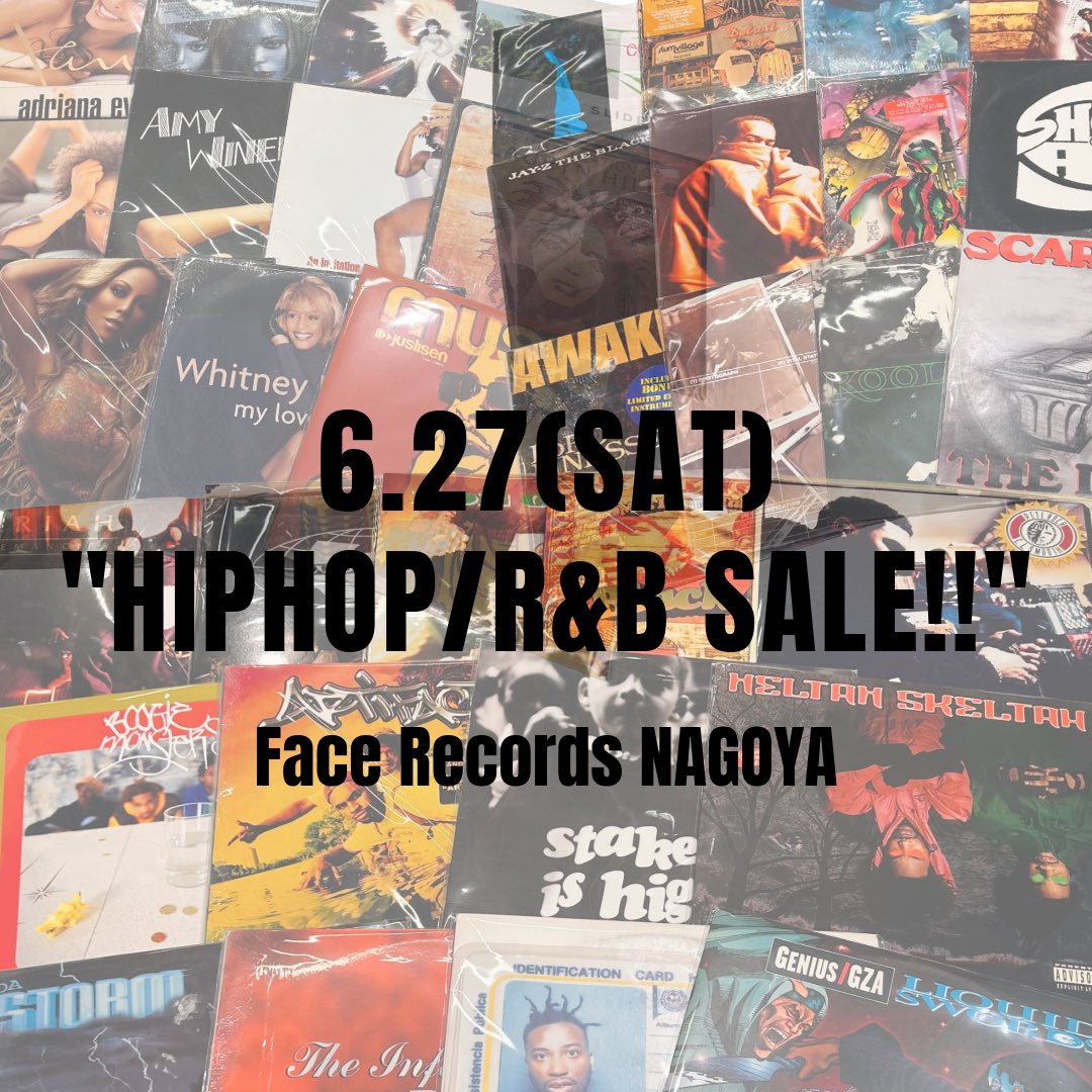 6/27(土)『HIP HOP/R&B 放出』 来日公演も話題となったウータンの名盤2