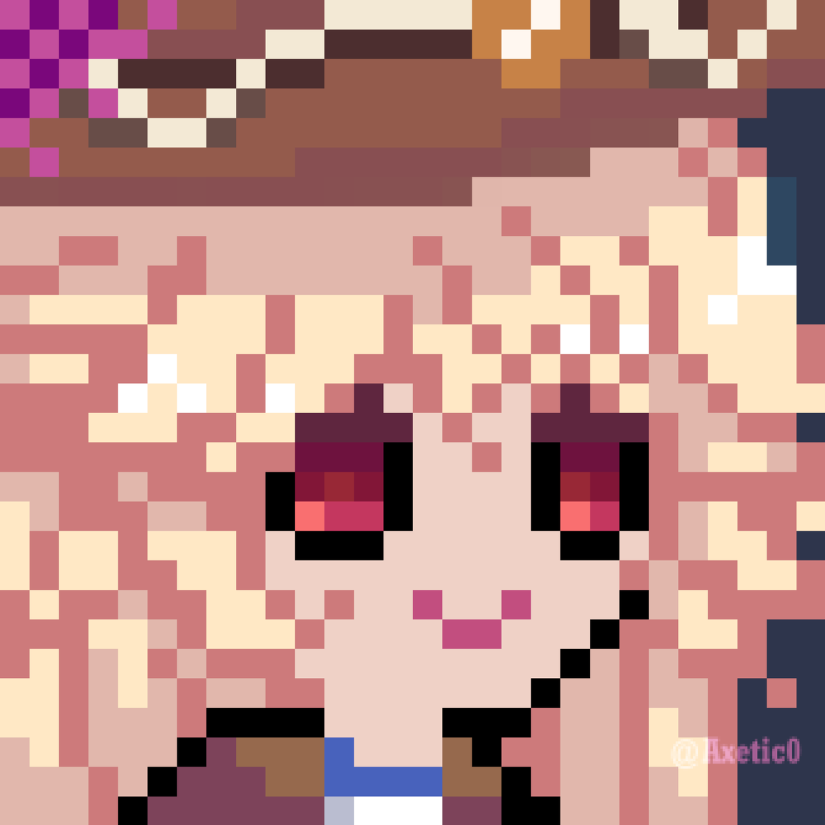 Axetic0's tweet photo. Rosalia in needy streamer overload style
#Pixelart #rosaliawilliams #needystreameroverload https://t.co/fcddxKEZUw