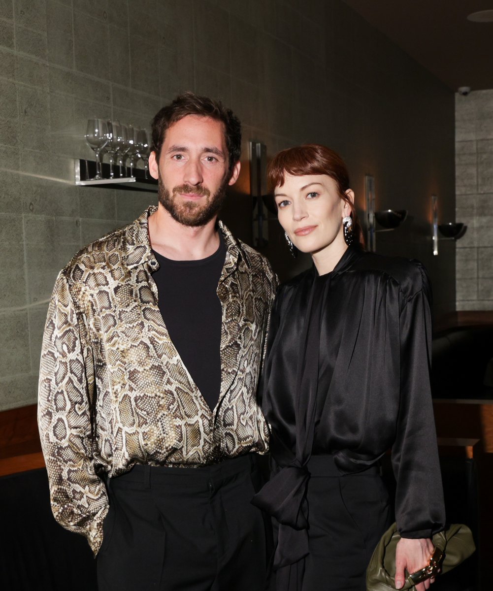 Balmain's tweet photo. An Intimate Gathering 
Bridges, New York

Friends of the House arrive for an evening celebrating Antonin Tron’s debut Fall-Winter 2026 collection for the Maison. 

Pictured: Antonin Tron, Britt Lower, Indya Moore, Natasha Lyonne, Hari Nef, Lux Pascal, Tramell Tillman. https://t.co/jW9kABftg0