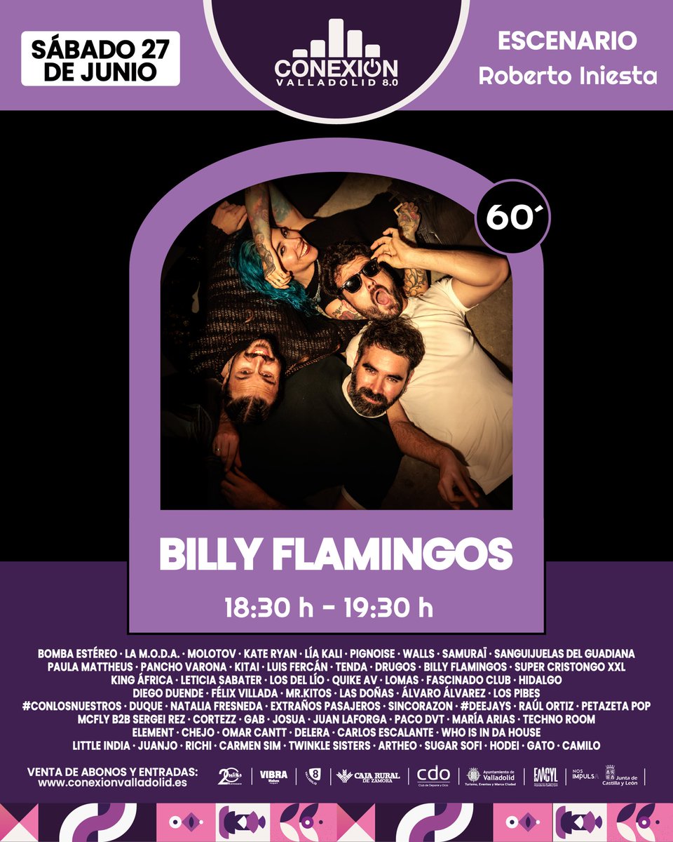 BillyFlamingos's tweet photo. Hoy comienza @Conexion_Spain y mañana estaremos dando un poquito de guerra! Os vemos por allí? https://t.co/MmShwkjHaP
