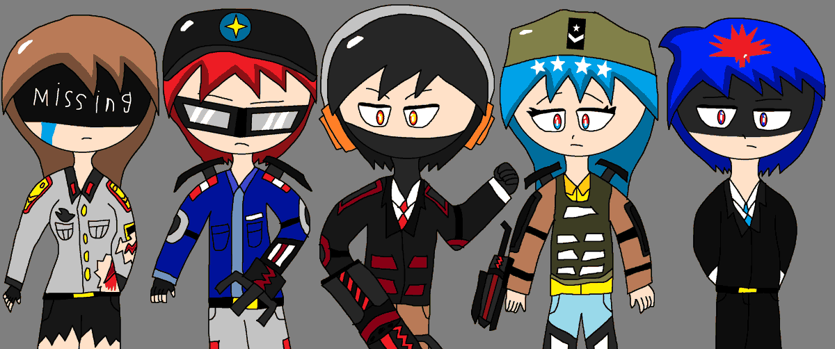 JunLee13507's tweet photo. I tried to draw JJMSP team members in a combat version. (There are so many weapons in it like combat.) (Myomi: Missing) (Juno:PO-9002) (Jun:JU-9983) (Snow:SH-0093) (Peace:???) Note: Jun's outfit and weapon are both juggernauts. #JJMSP #Jun #CountryhumansOc #Oc #Ocart https://t.co/xHO7g9kDld