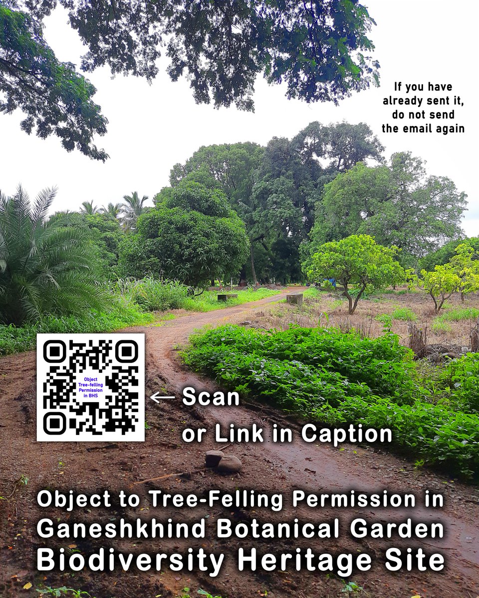 gtitli's tweet photo. 🚨 Save BHS 🌳🪚❗
📣 Object to Permission for Tree-felling in GK BHS
✉️ Send Email : https://t.co/Fkk6HOhsw3 ...Please go through the page before sending email.
⚠️ If you have already objected, please do not send it again.
⏰ Object till 19 Aug 2026
Please Share and Spread... 🙏🏽 https://t.co/fMYv7xxmYg