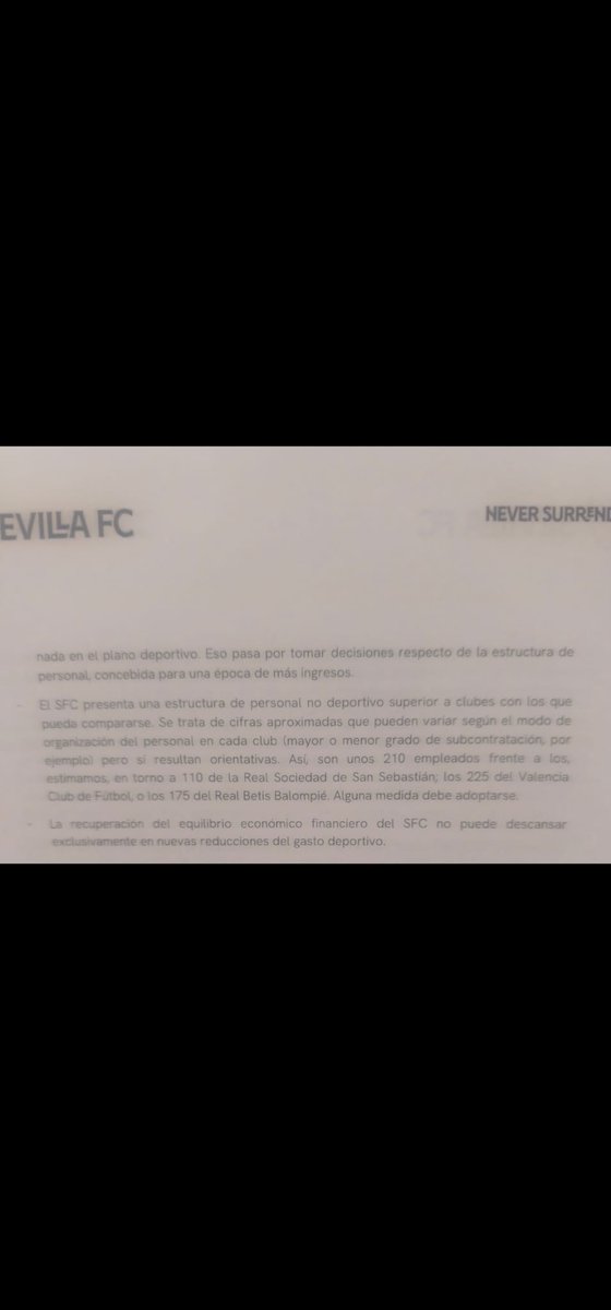 butacondelgarci's tweet photo. Un párrafo de la carta de despido de los 25 empleados del @SevillaFC No tengo palabras. Despido de muchos mileuristas, de padres y madres de familia. Junior, Castro, Carrión, Guijarro... tienen el corazón de piedra. Os maldigo. https://t.co/IMjtsYFKR3