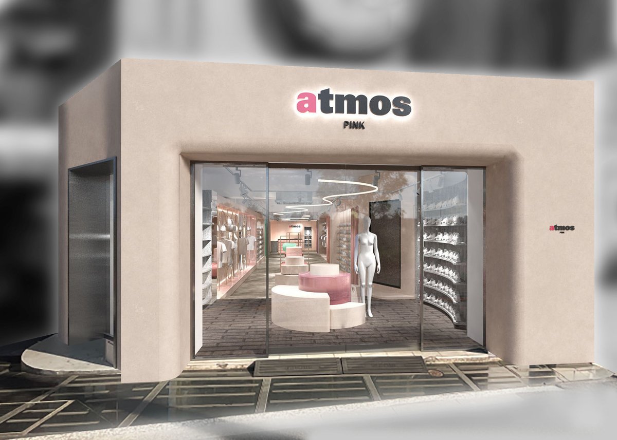 flymagazine's tweet photo. 「atmos pink flagship Harajuku」店が2026年7月4日(土)に移転・リニューアルオープン​！
@atmos_pink @atmos_tokyo  #fly_mag
https://t.co/HERI8wmoQc https://t.co/iF3ZSdr2Xh