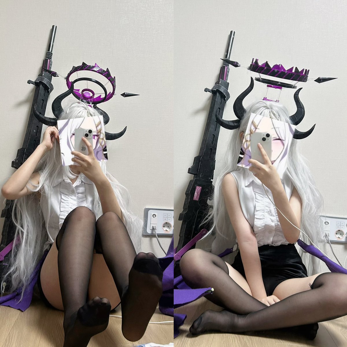 kkamo_'s tweet photo. #ブルアカ #ヒナ https://t.co/dsr2FmuIlN