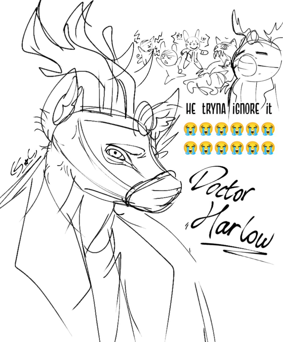 SalwaCreations's tweet photo. I've been having fun with that silly animal game! Have some Dr Harlow 🦌
#AnimalHospital #AnimalHospitalRoblox https://t.co/zQ9ua6GfkT