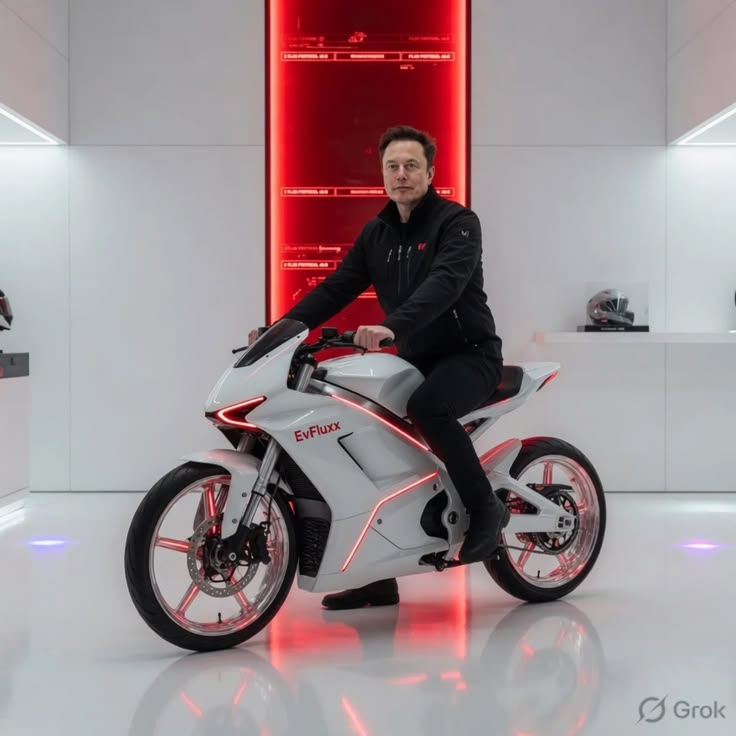 greenery897's tweet photo. "If Elon Musk actually launched this electric bike, would you buy it? ⚡🏍️

Yes or No? 

And what's the maximum price you'd pay?" https://t.co/PiUc8UMzyi