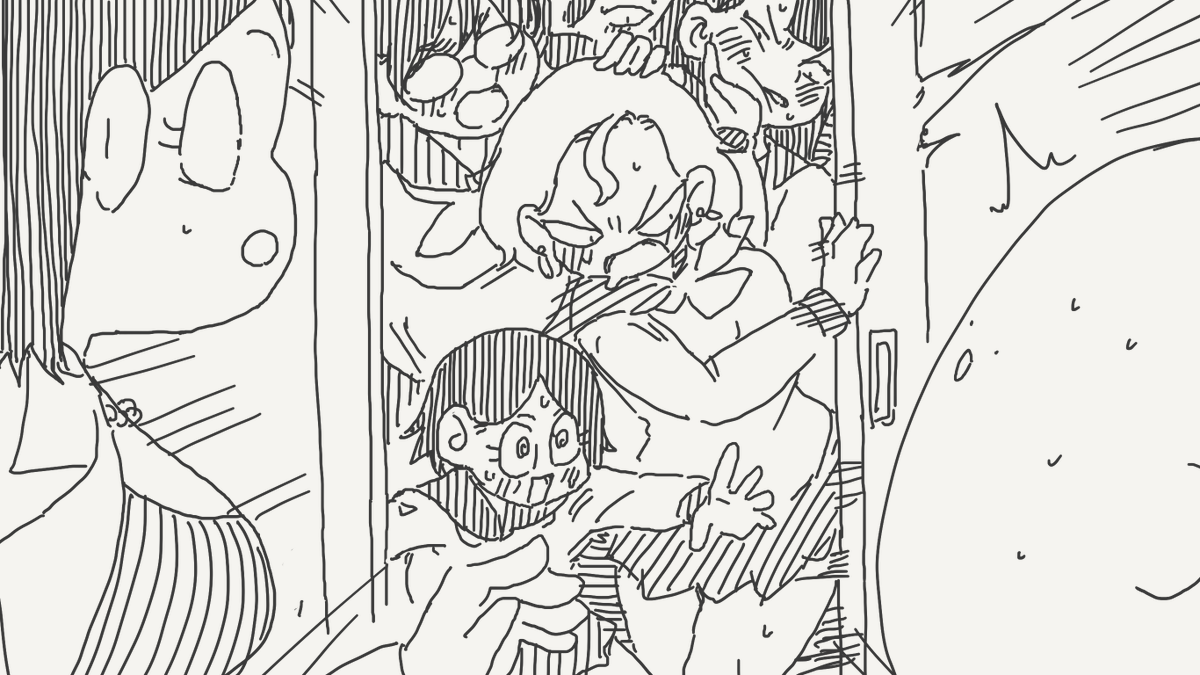 horideiyasumi's tweet photo. 前代未聞の絵です。(初出:2024/12/30) https://t.co/Spwl3fby9I