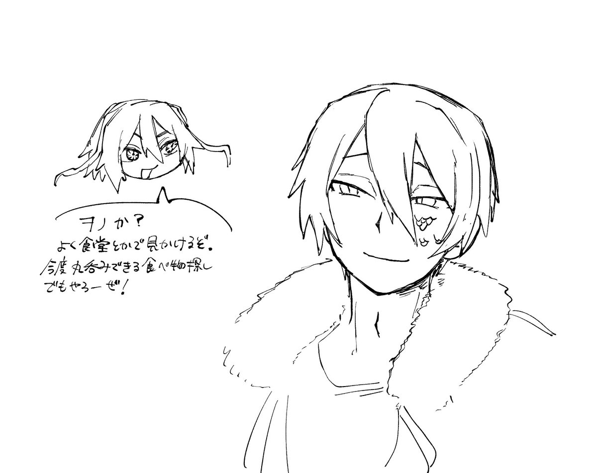 0maikkk's tweet photo. @BBBUFO_TL タグです。落書きさせていただきました https://t.co/61NlgedEa2