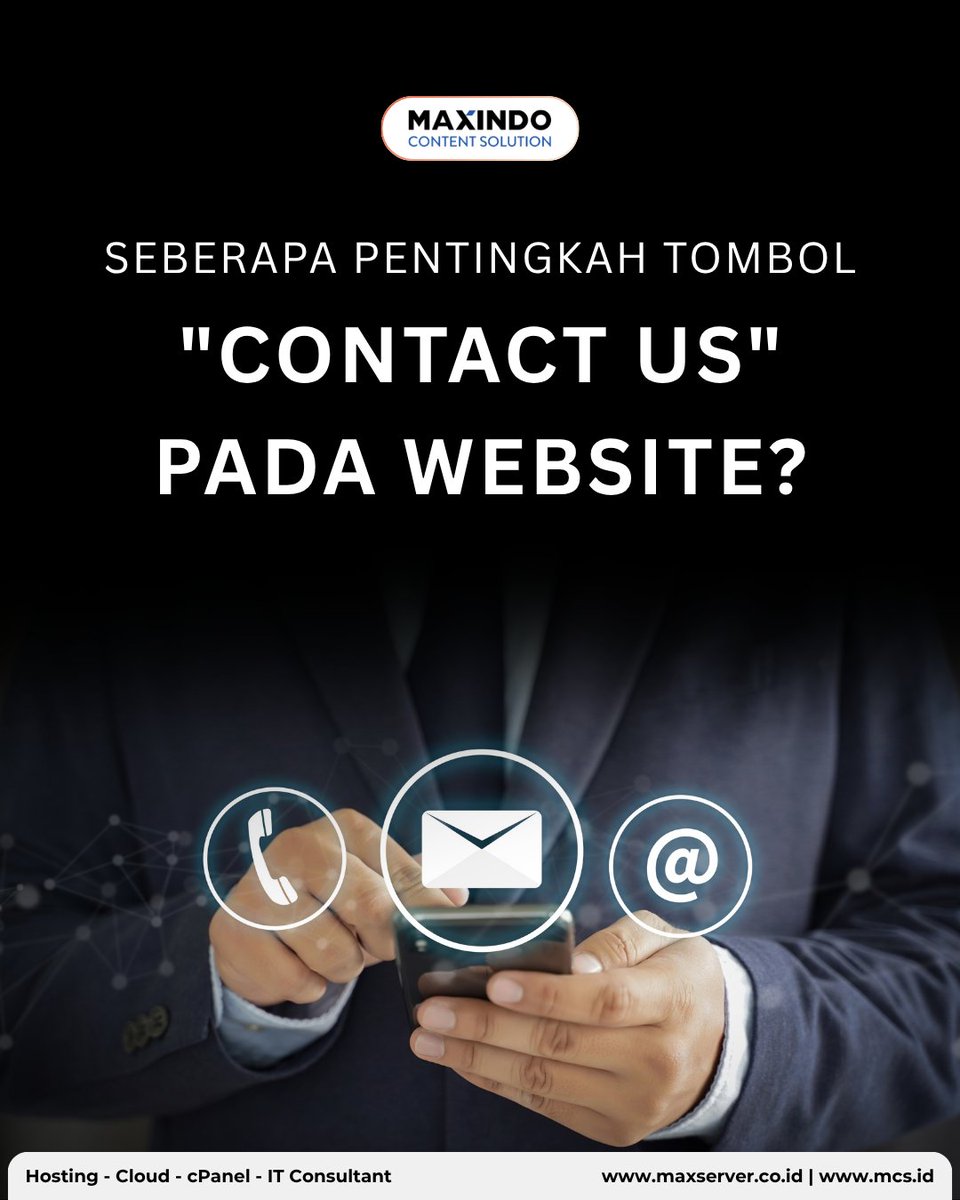 maxindosolution's tweet photo. Pengunjung sudah tertarik dengan bisnis kamu. Lalu apa langkah berikutnya?

Jika mereka kesulitan menemukan cara menghubungi kamu, peluang penjualan bisa hilang begitu saja. Pastikan tombol Contact Us mudah ditemukan dan mudah digunakan. Karena terkadang, https://t.co/Do4Ijcl80q