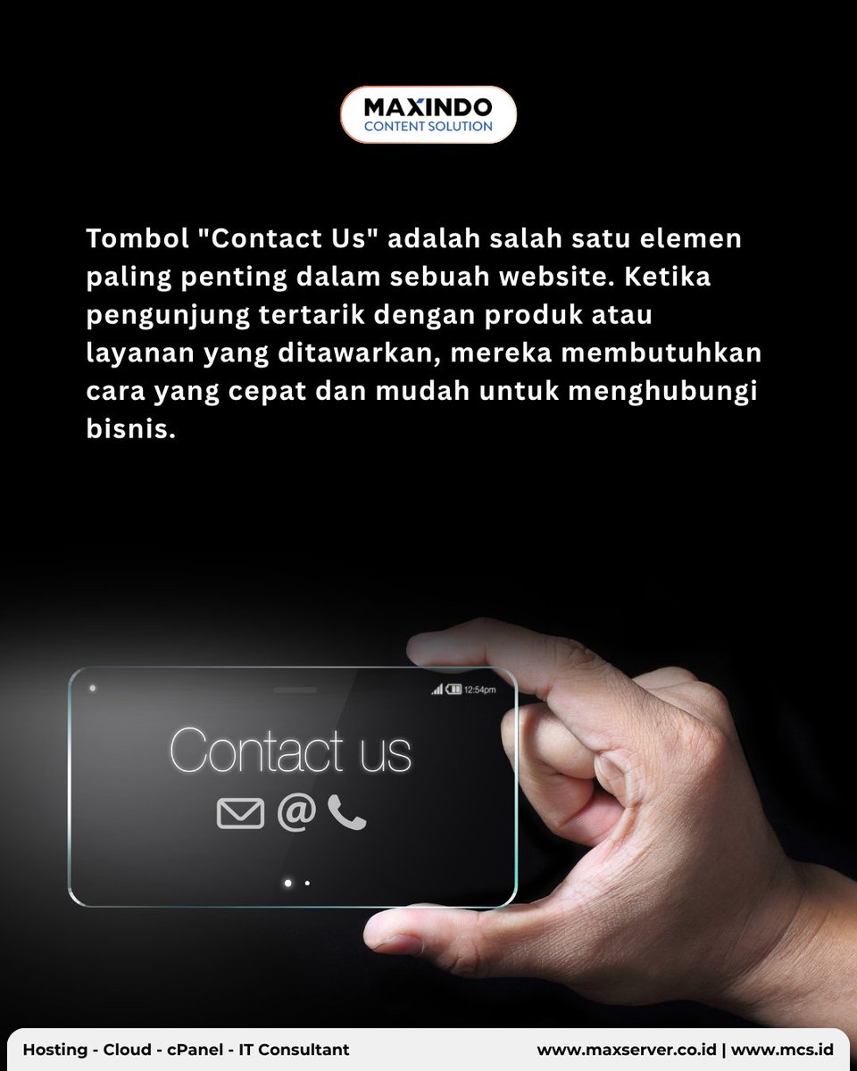 maxindosolution's tweet photo. Pengunjung sudah tertarik dengan bisnis kamu. Lalu apa langkah berikutnya?

Jika mereka kesulitan menemukan cara menghubungi kamu, peluang penjualan bisa hilang begitu saja. Pastikan tombol Contact Us mudah ditemukan dan mudah digunakan. Karena terkadang, https://t.co/Do4Ijcl80q
