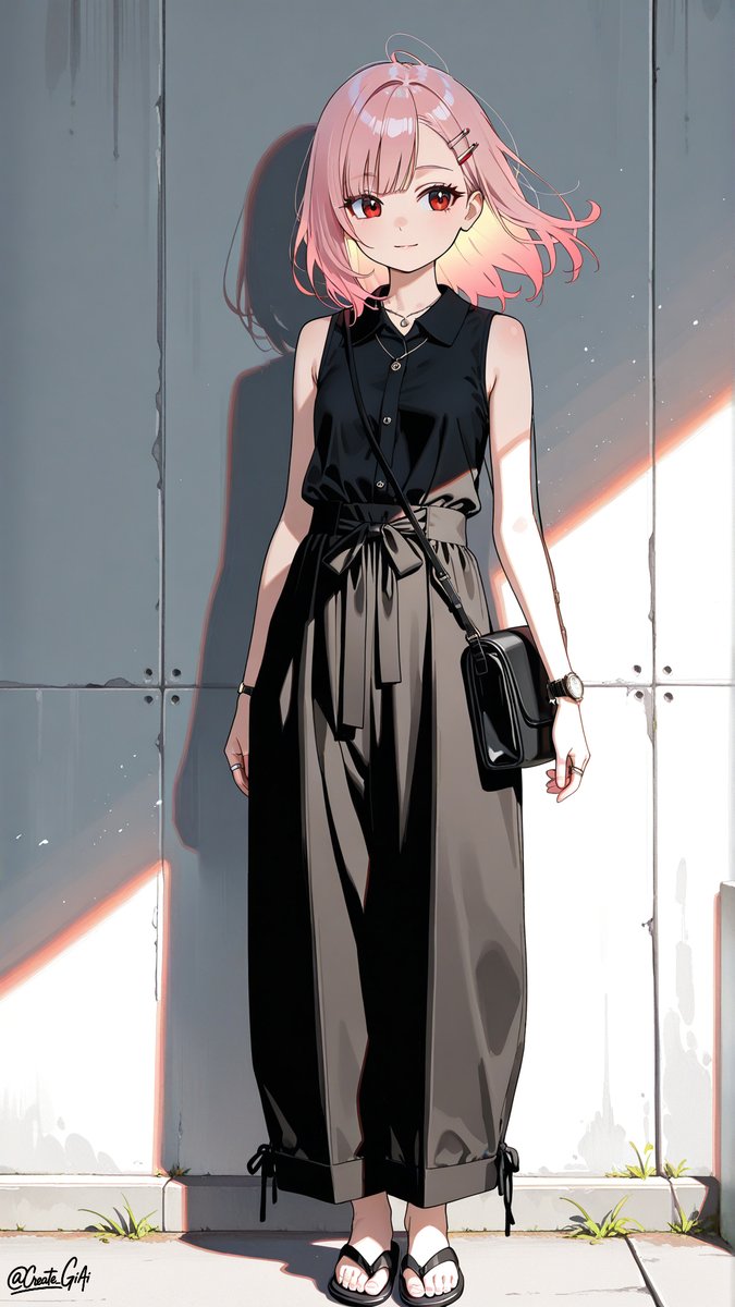 Create_GiAi's tweet photo. ミリアちゃんファッションショー
一枚目：Illustrious、二枚目：Anima

再現性はやはりAnimaですね。
質感はIllustrriousのほうが好き。

プロンプトはそれぞれALTへ！ https://t.co/LBQOjrMprT
