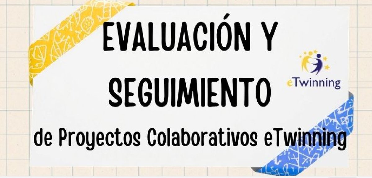 eTwinning_es's tweet photo. En #eTwinning, evaluar es acompañar. La evaluación es “un proceso orientado al aprendizaje” 📚✨ y cobra sentido cuando incluye seguimiento, evidencias y retroalimentación

ℹ️Más información en el artículo sobre evaluación y seguimiento ⬇️

➡️https://t.co/nXUGMHdPFx https://t.co/SR1099w54k