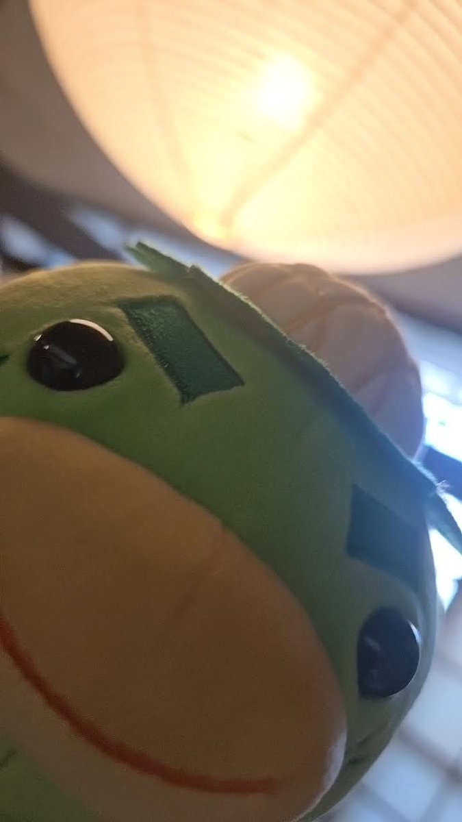 DanchiDays's tweet photo. Coming on July 1st... Moro-Q from Danchi Days is now a plushie!! Take  your loyal Festival Assistant kappa anywhere. First 50 purchasers also  receive a free Hoshino sticker! https://t.co/YGNjGh35f3