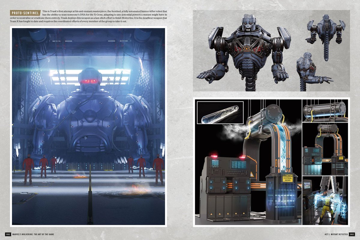 QuidVacuo's tweet photo. ¡Concept arts de ‘MARVEL’S WOLVERINE’! https://t.co/erN9efHBhN