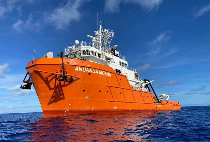Alpha_Bronze's tweet photo. American Ocean Minerals finishes first offshore exploration mission in Cook Islands! #mining #deepsea #environmental #CookIslands 
https://t.co/9ldRx15lZY https://t.co/TLcO0IEqCB